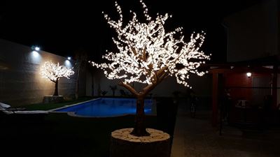 ALBERO A LED 280 CM  